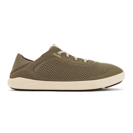 Men OluKai Moku Pae Men's Boat Shoes - Clay / Tapa