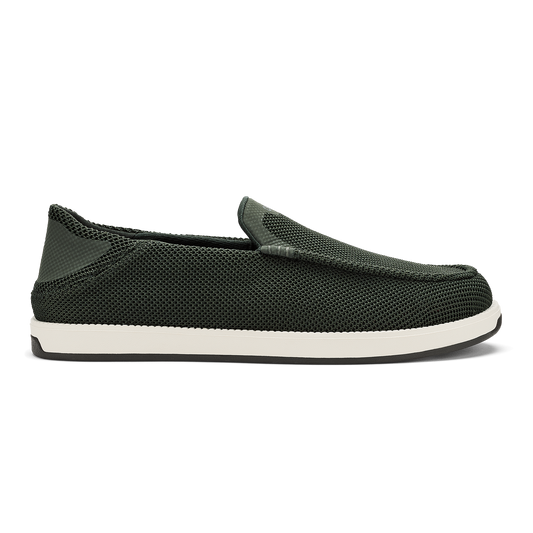 Men OluKai Kākaha Mesh Men‘s Slip-On Shoes - Nori