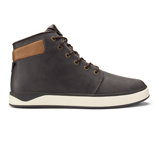 Men OluKai Kekaha Men’s Chukka Boots - Pavement / Off White