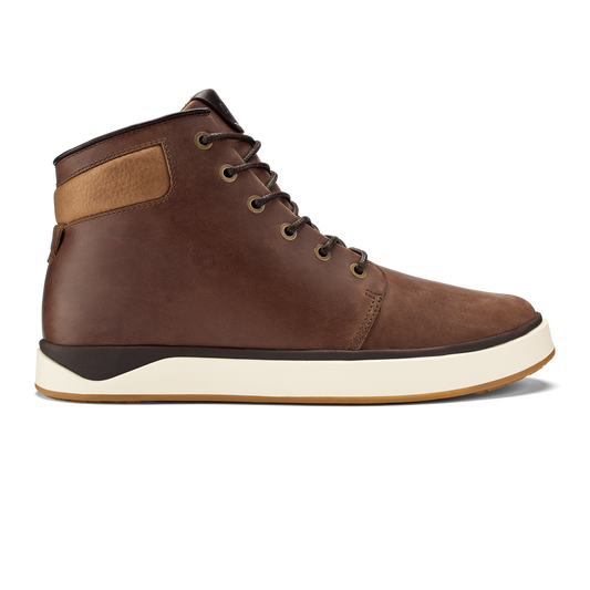 Men OluKai Kekaha Men’s Chukka Boots - Toffee / Off White