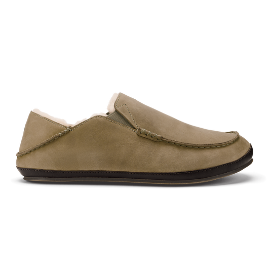 Men OluKai Moloā Slipper - Clay / Dk Java