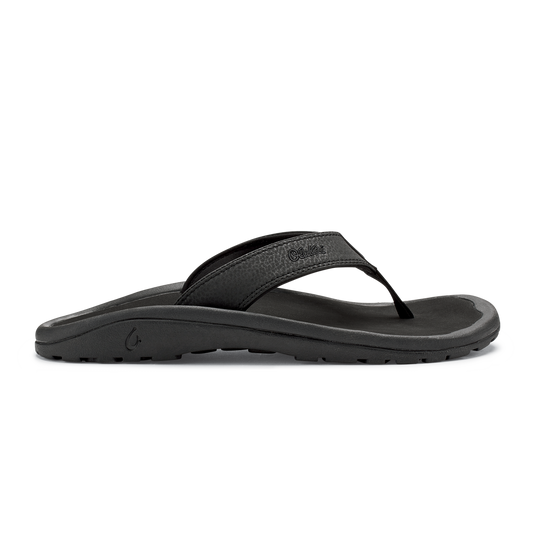 Men OluKai ‘Ohana Men's Best Selling Beach Sandals - Black