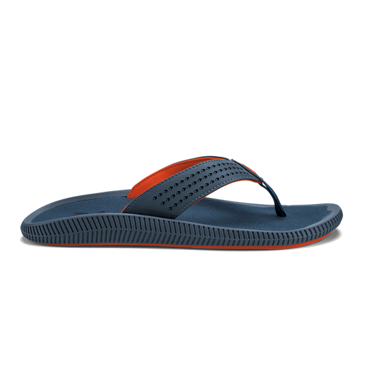 Men OluKai Ulele Men's Water-Ready Beach Sandals - Lagoon