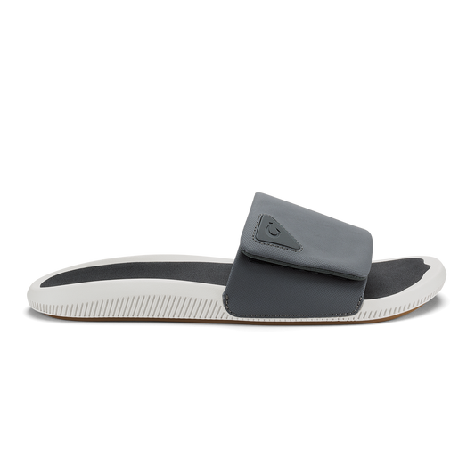 Men|New Arrivals OluKai Ulele Slide - Rock / Rock