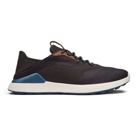 Men OluKai OluKai Kā‘anapali Men’s Golf Shoe - Pavement / Vintage Blue
