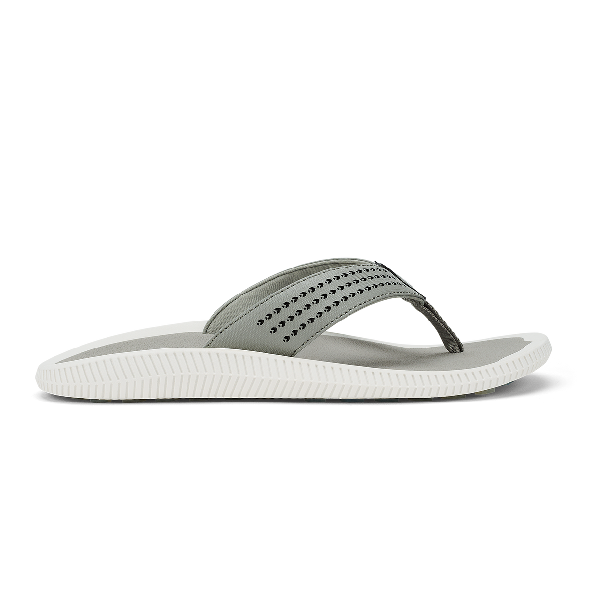 Men OluKai Ulele Golf Men’s Golf Sandals - Ash