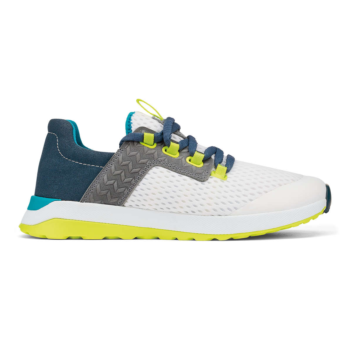 Women OluKai Wailuku Women’s Athletic Shoes - Bright White / Lagoon