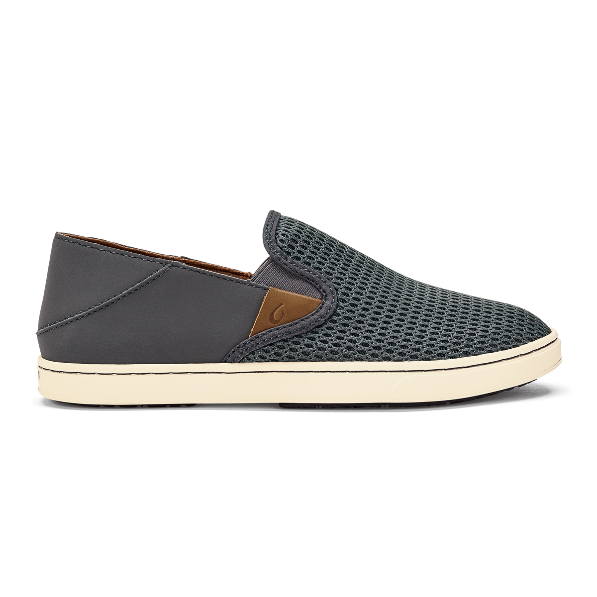 Women OluKai Pehuea Women's Breathable Slip-On Sneakers - Pavement