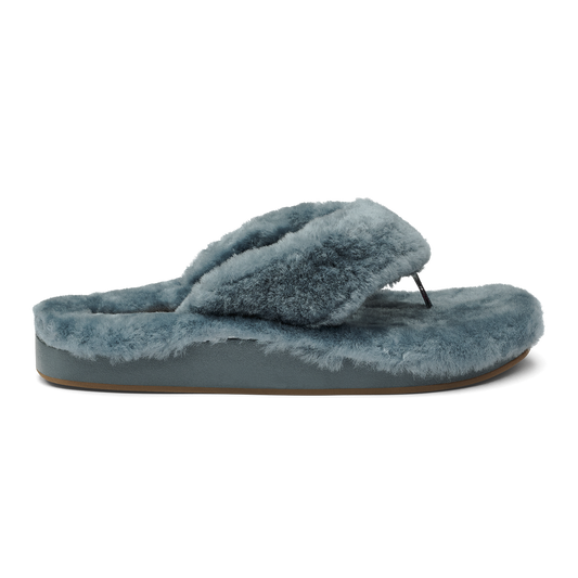 Women OluKai Kipe‘a Heu Women‘s Flip Flop Slippers - Storm