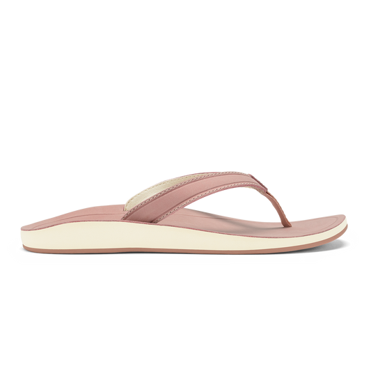 Women OluKai Southshore Women’s Waterproof Leather Sandals - Soft Pink