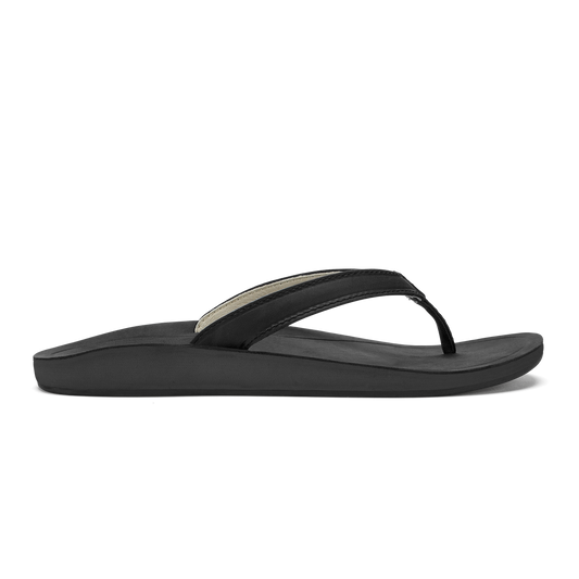 Women OluKai Southshore Women’s Waterproof Leather Sandals - Lava Rock