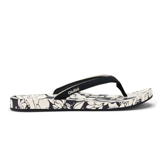 Women OluKai ‘Uiki Women’s Everyday Beach Sandals - Lava Rock / Pa‘i