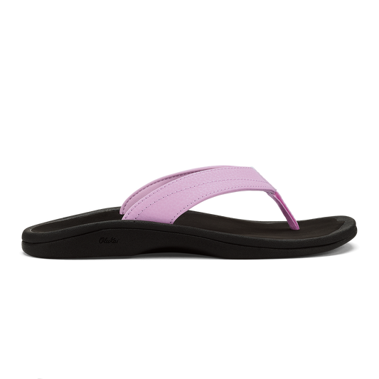 Women OluKai ‘Ohana Women's Beach Sandals - Paradise Pink / Lava Rock