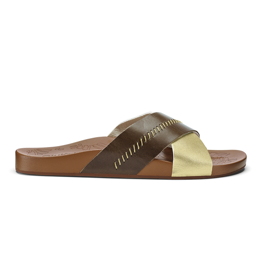 Women OluKai Kīpe‘a ‘Olu - Wheat Gold / Toffee