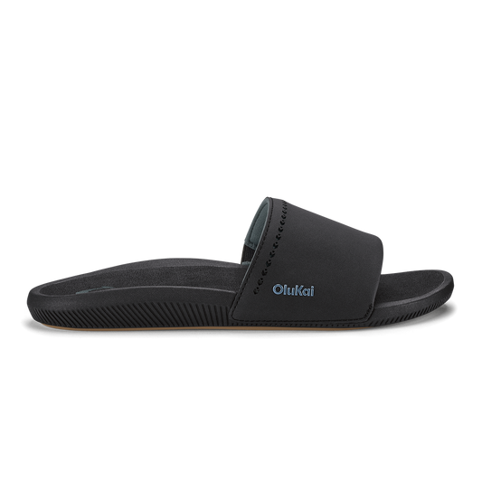 Women|New Arrivals OluKai Ulele Slide - Black / Black